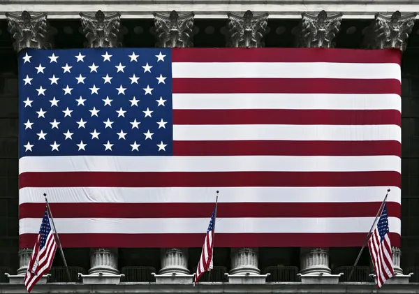 Flagge der Vereinigten Staaten von Amerika — Stockfoto