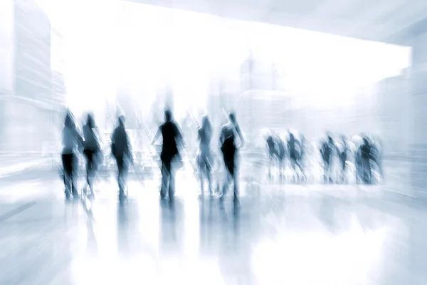 Lobby in the rush hour — Stock Photo, Image