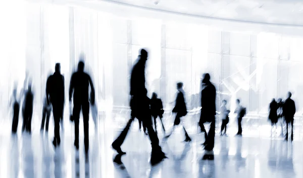 Lobby in the rush hour — Stock Photo, Image