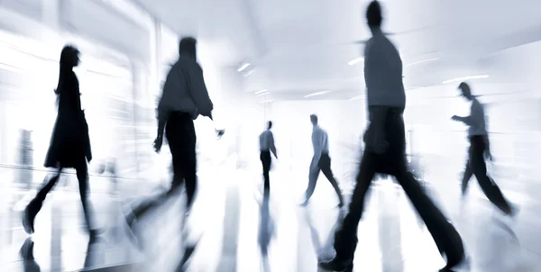 Lobby in the rush hour — Stock Photo, Image