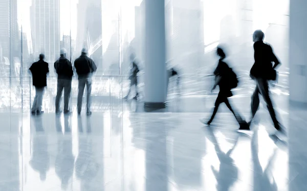 Lobby in the rush hour — Stock Photo, Image