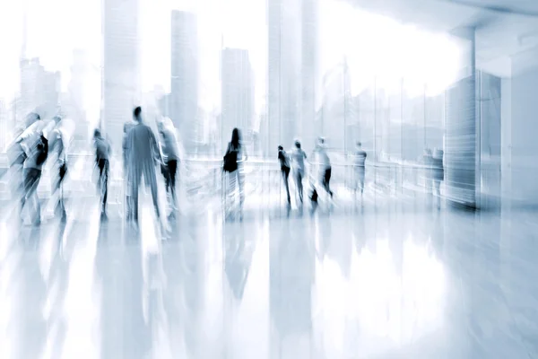 Lobby in the rush hour — Stock Photo, Image