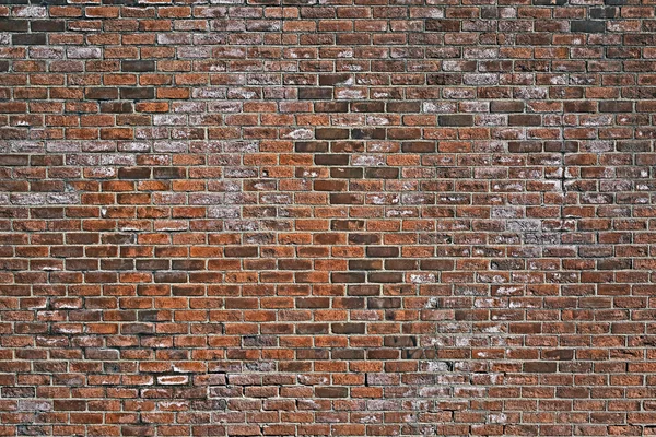 The old red brick wall — Stock Photo, Image