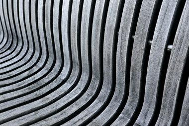 bir bankta Ahşap Çıta