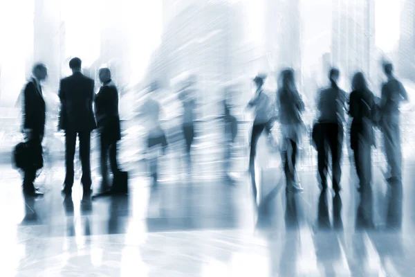 Lobby in the rush hour — Stock Photo, Image