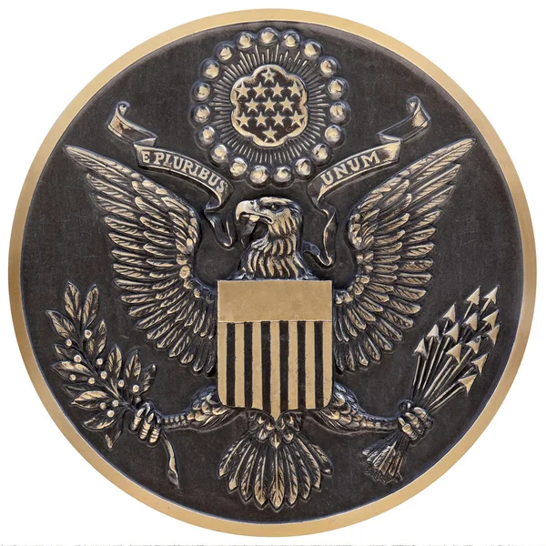 E pluribus unum sikke — Stok fotoğraf