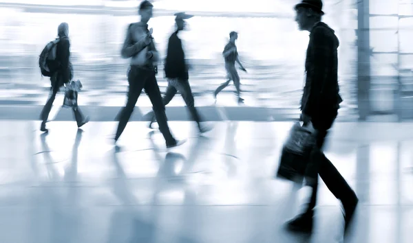 Lobby in the rush hour — Stock Photo, Image