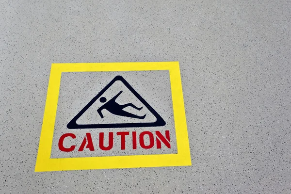 Caution sign — Stock Photo, Image