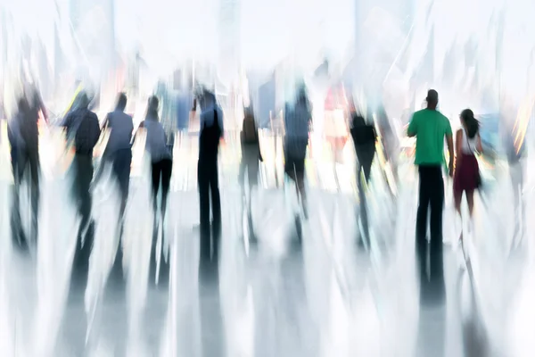 Gruppe von Menschen im Lobby Business Center — Stockfoto