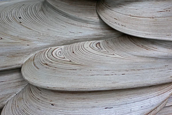 Abstrato onda de madeira — Fotografia de Stock