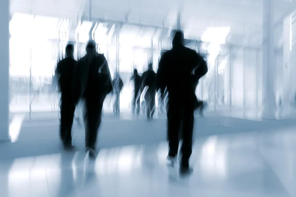 Lobby in the rush hour — Stock Photo, Image