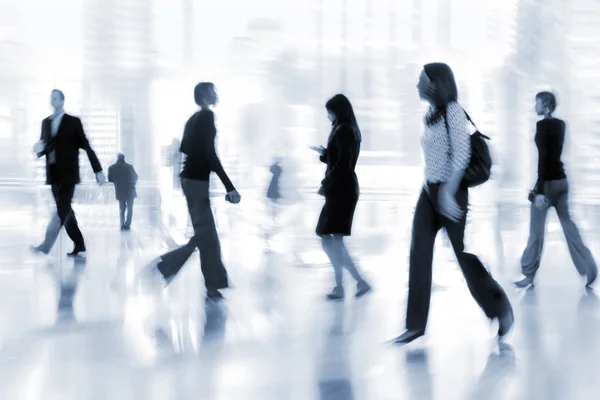 Lobby in the rush hour — Stock Photo, Image