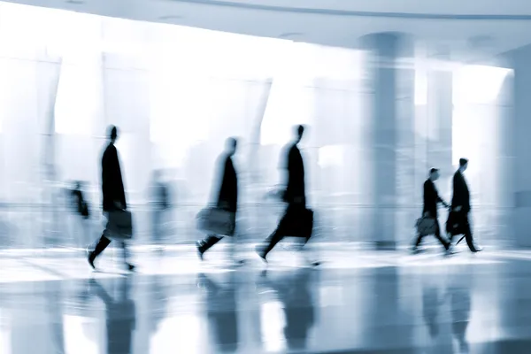 Lobby in the rush hour — Stock Photo, Image