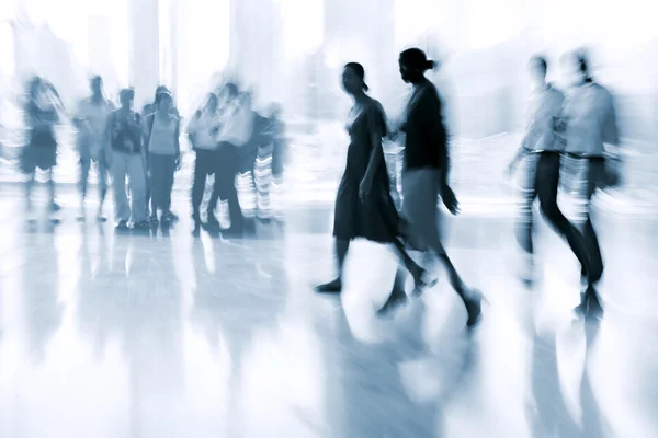 Vestíbulo en la hora punta — Foto de Stock