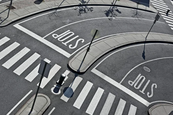 道路ビュー — ストック写真