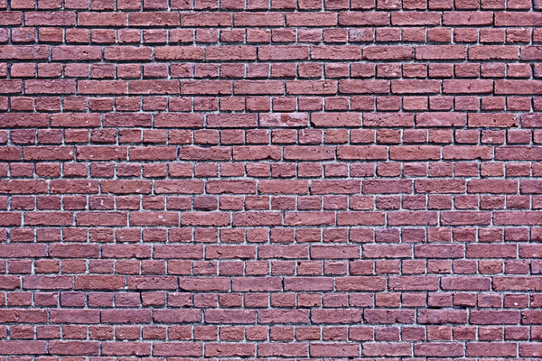 Old purple brick wall