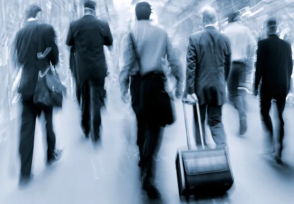 Lobby in the rush hour — Stock Photo, Image