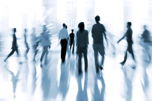 Lobby in the rush hour — Stock Photo, Image