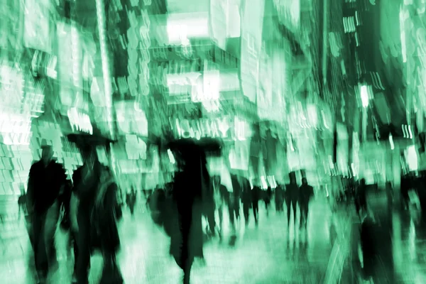 Night city of intentional motion blur — Stock Photo, Image