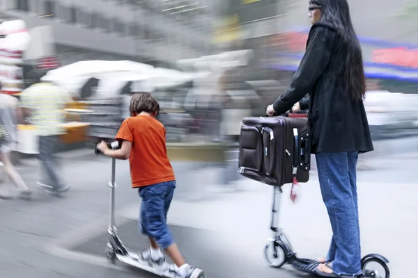 Transporte ecológico limpio alternativo — Foto de Stock