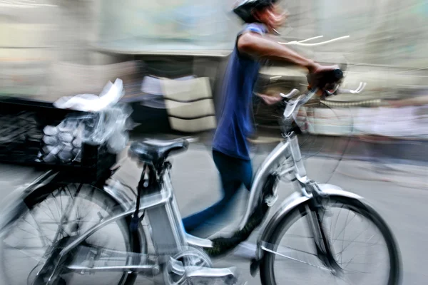 Alternative ökologisch saubere Verkehrsmittel — Stockfoto