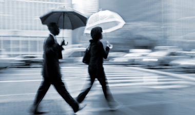 yağmurlu bir gün Hareket Bulanıklığı