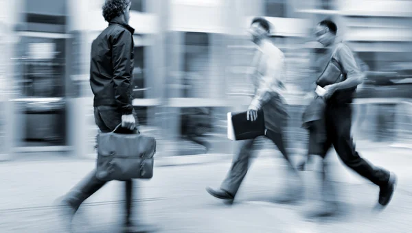 Group of business people in the street — Stock Photo, Image