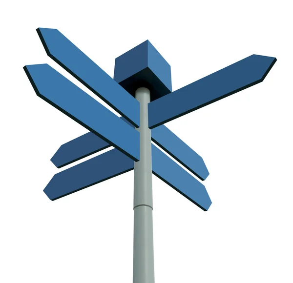 Directional sign post — Stock Photo, Image