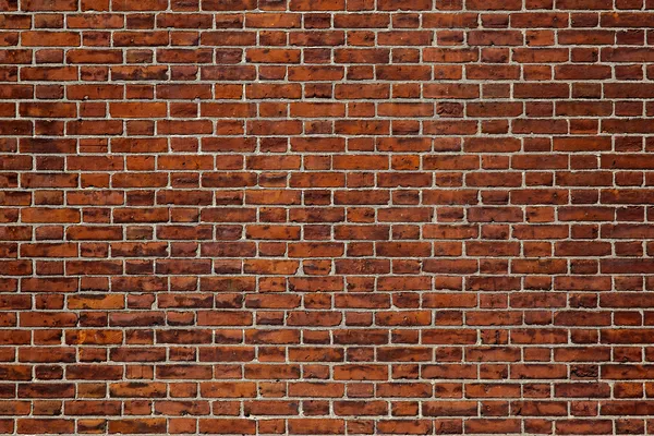 The old red brick wall — Stock Photo, Image