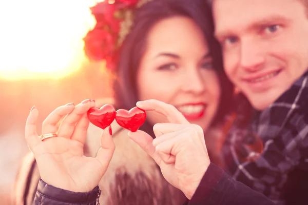 Couple amoureux — Photo