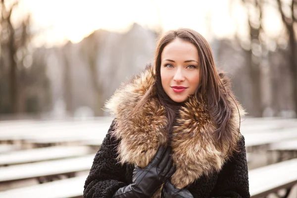 Walking in the park — Stock Photo, Image