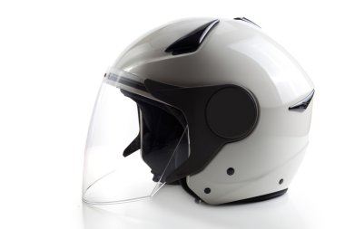Beyaz modern dörtlü atv kask