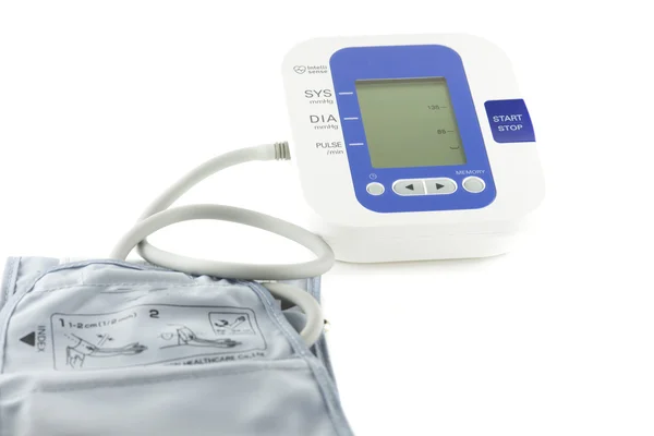 Electronic Blood pressure meter — Stock Photo, Image