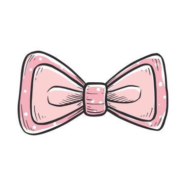 Kravat yayı renginde çizim