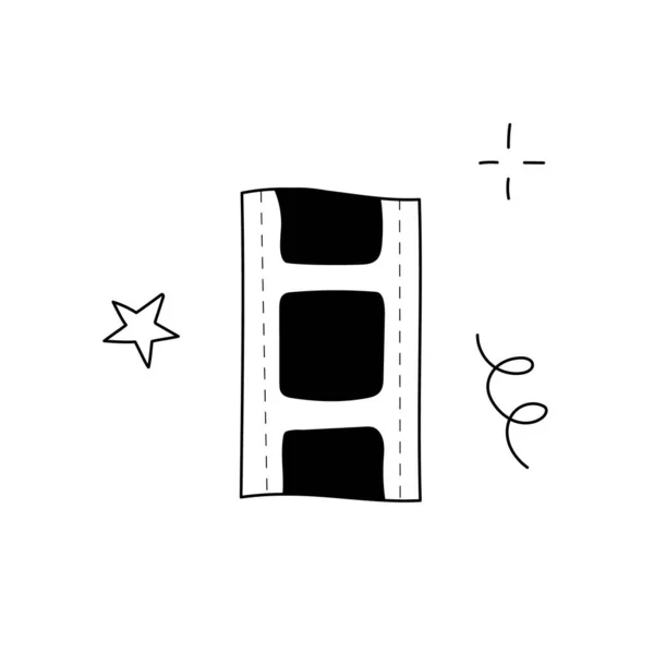 Ikona obrysu páskové pásky — Stockový vektor