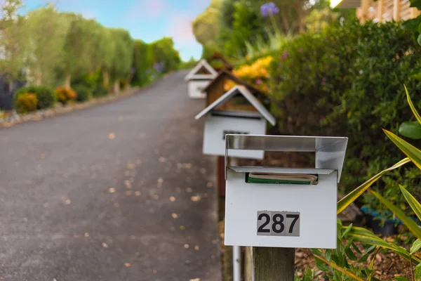 Boites aux lettres Photo De Stock