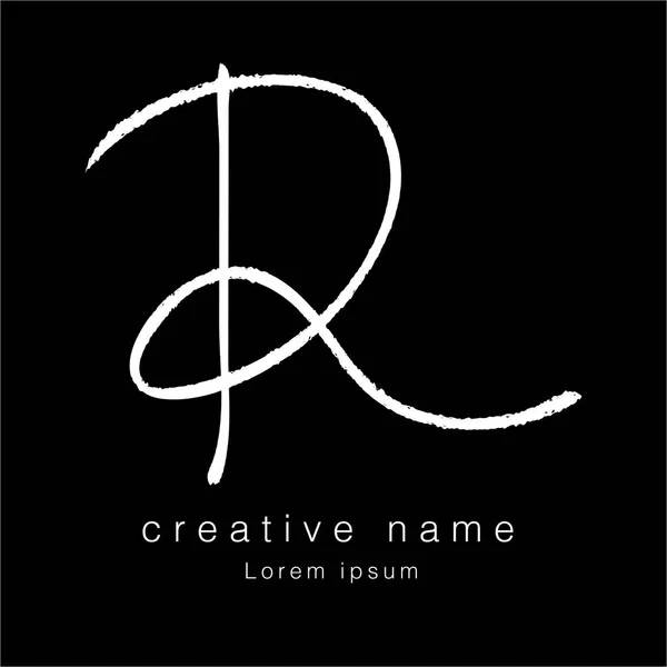 Professional R logo with simple design