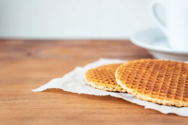 Traditionelle Lokale Signatur Authentische Holländische Niederlande Süß Frisch Hausgemacht Von — Stockfoto