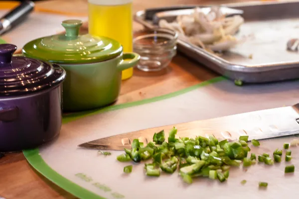 Mexer escola de culinária — Fotografia de Stock