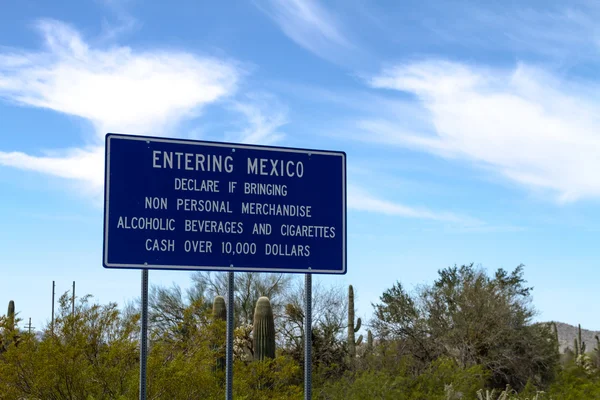 International Border — Stock Photo, Image