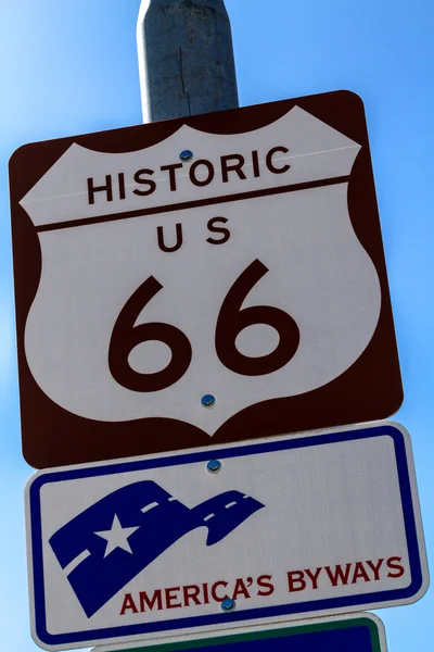 Route 66-Schilder — Stockfoto