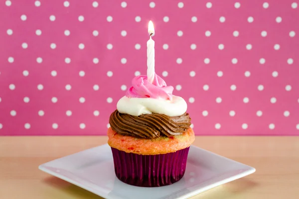 Neapolitan Cupcakes — Stock Photo, Image