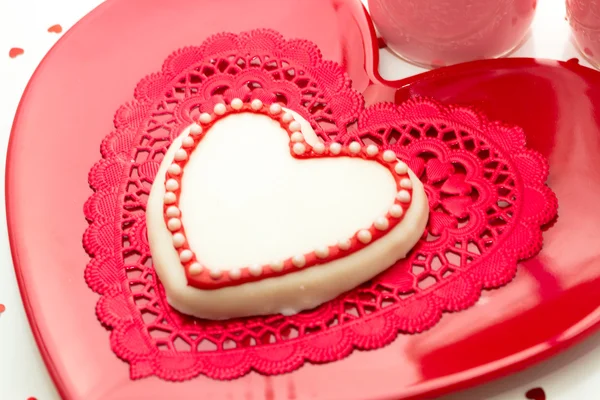 Valentine upravené soubory cookie — Stock fotografie