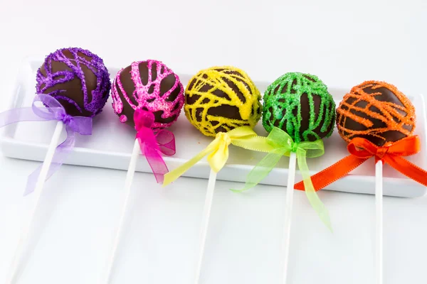 Wirbel um Cake Pops — Stockfoto