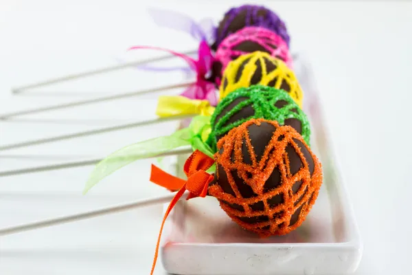 Virvel Cake Pops — Stockfoto