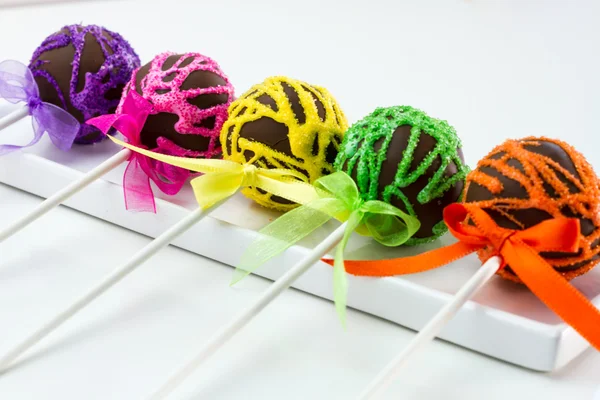 Virvel Cake Pops — Stockfoto