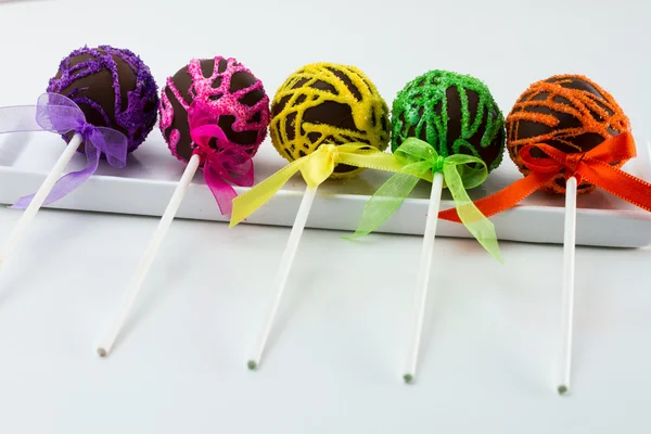 Swirl Cake POP 's Stockfoto