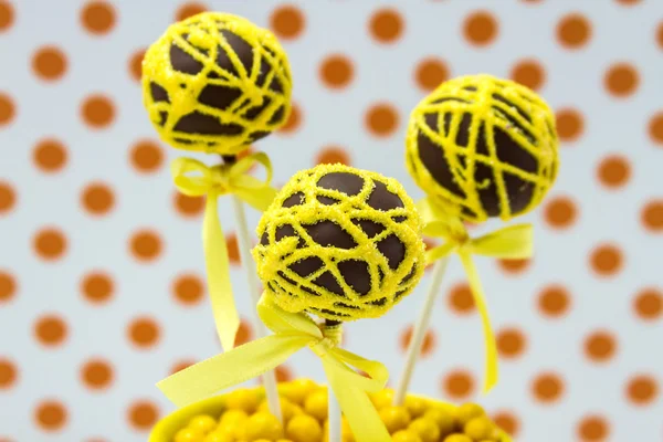 Virvel Cake Pops — Stockfoto