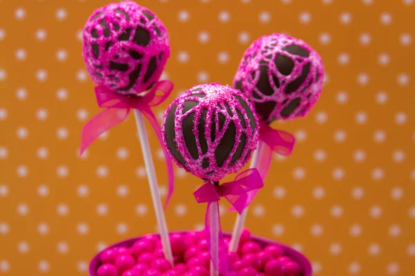 Swirl Cake POP 's — Stockfoto