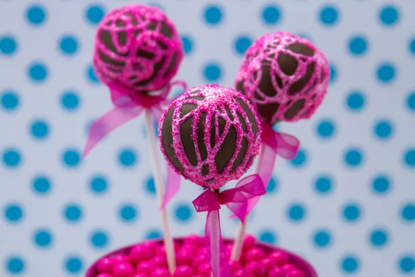 Swirl Cake POP 's — Stockfoto